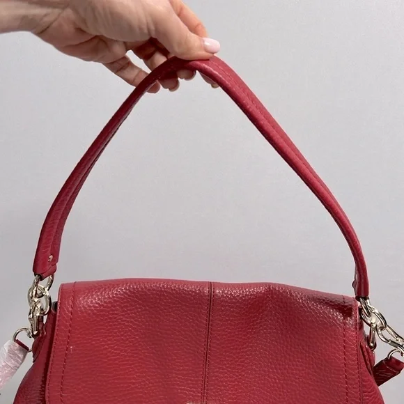 Cole Haan Red Shoulder/Crossbody Purse NWOT - Picture 12 of 16